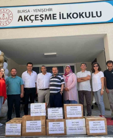 Depremzede çocukların Yaz tatili kitapları Yenişehir’den