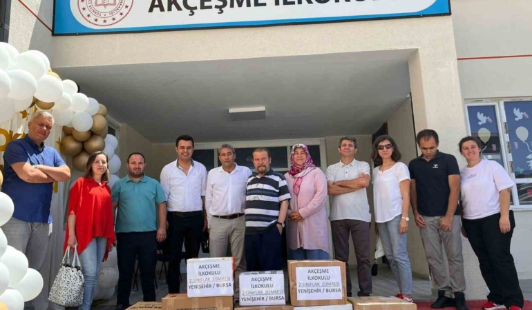 Depremzede çocukların Yaz tatili kitapları Yenişehir’den