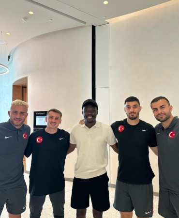 Derrick Köhn’den A Milli Takım kampına ziyaret