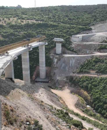 Dilovası Hastane Yolu projesinde ilerleme yüzde 80