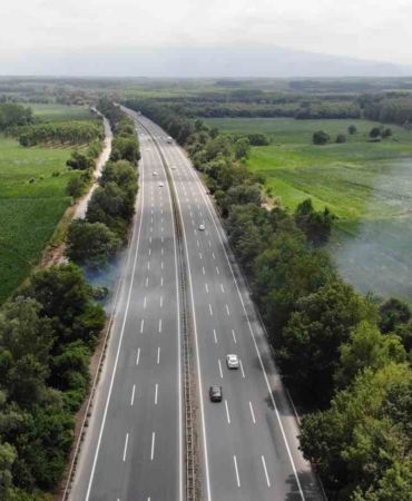 Dönüş yolunda Anadolu Otoyolu Sakarya geçişinde trafik normal seyrinde