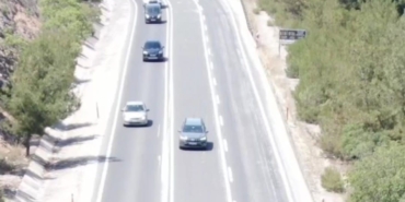 Drone denetimlerinde 7 araç ve sürücüsüne 10 bin 542 TL ceza