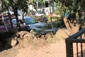 Düğün magandaları kamerada