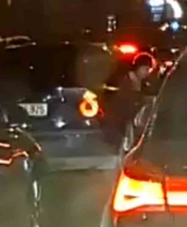 E-5 Karayolu’nda dehşet anları kamerada: Korsan taksici kadını araçtan attı