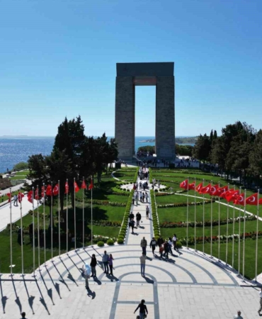 Eceabat’ta orman yangını nedeniyle ziyarete kapatılan Tarihi Alan tekrar ziyarete açılıyor