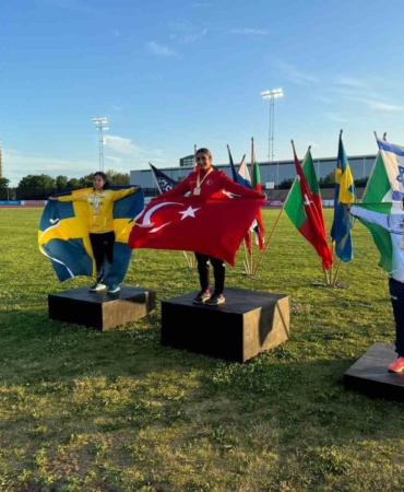 Eda Yıldırım, cirit atmada Avrupa şampiyonu