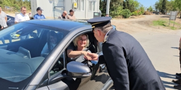 Edirne Emniyet Müdürü Karaburun, vatandaşların bayramını kutladı