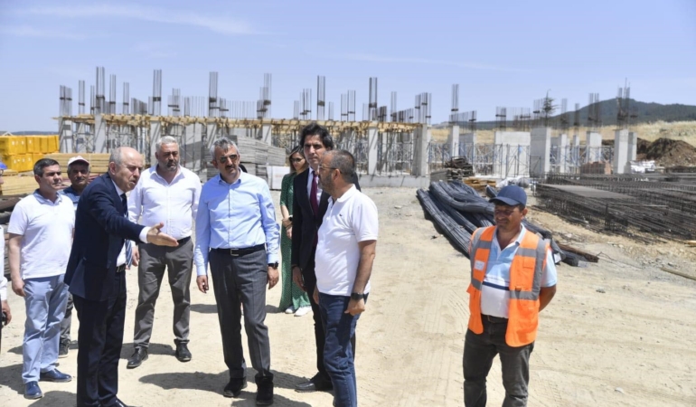 Edirne Valisi Yunus Sezer, Keşan’da yatırımları inceledi