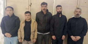 Edirne’de 5 düzensiz göçmen yakalandı