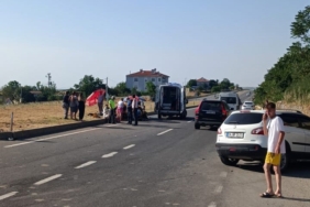 Edirne’de ticari taksi ile otomobil çarpıştı: 6 yaralı