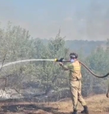 Edirne’de üç köyü etkileyen yangın söndürüldü