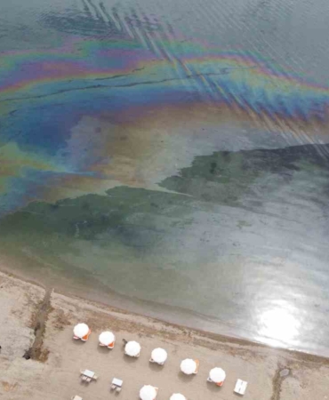 Edremit Körfezinde sintine kaynaklı çevre kirliliği