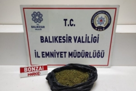 Edremit’te 300 gram sentetik uyuşturucu ele geçirildi