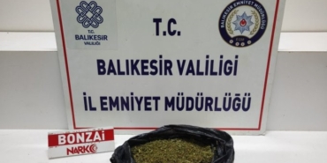 Edremit’te 300 gram sentetik uyuşturucu ele geçirildi