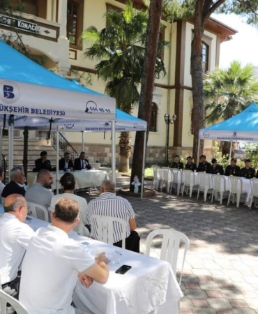 Edremit’te resmi bayramlaşma yapıldı