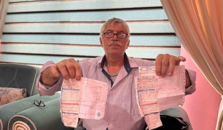 Emekli vatandaşa 2 bin 564 TL’lik su faturası şoku: "Ben hamam çalıştırmıyorum"