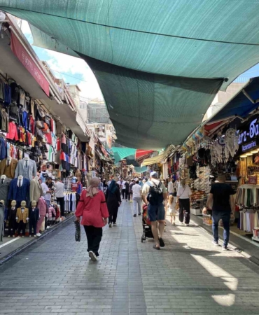 Eminönü - Mahmutpaşa’da Kurban Bayramı hareketliliği