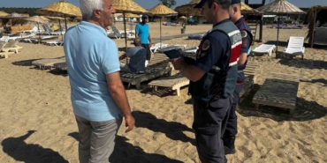 Enez sahilinde huzur ve güvenlik denetimleri