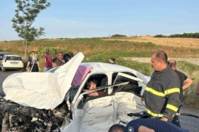 Erdek Tatlısu kavşağında kaza: 1 yaralı