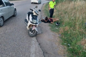 Erdek’te motosiklet kazası: 1 yaralı