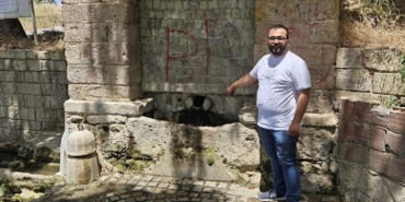Erdek’teki tarihi çeşme kuruyor