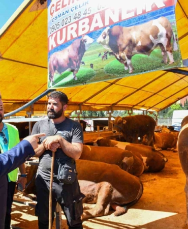 Esenyurt Belediye Başkanı Özer kurban pazarını ziyaret etti