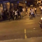 Esenyurt’ta kuzenlerin alacak verecek mevzusunda ortalık savaş alanına döndü