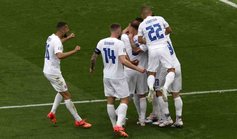 EURO 2024: Belçika: 0 - Slovakya: 1