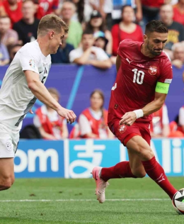 EURO 2024: Slovenya: 1 - Sırbistan: 1