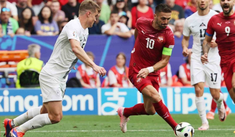EURO 2024: Slovenya: 1 - Sırbistan: 1