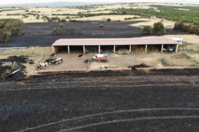 Ezine’deki orman yangını kontrol altına alındı