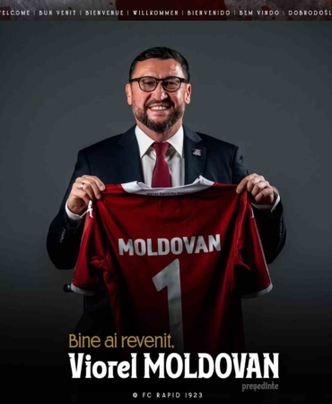 Fenerbahçe’nin eski futbolcusu Viorel Moldovan, Rapid Bükreş’in başkanı oldu