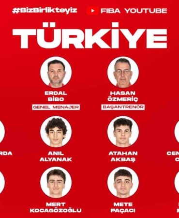 FIBA U17 Basketbol Dünya Kupası’nda Millilerin 12 kişilik kadrosu belli oldu