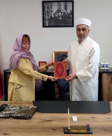 Filipinli kadın Bursa’da müslüman oldu