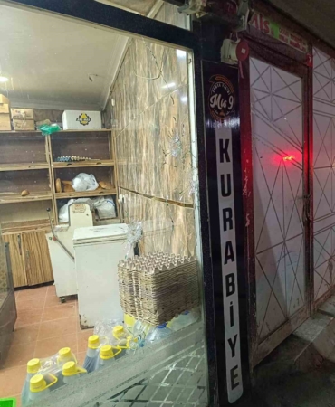 Fırına silahlı saldırı