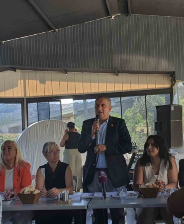 Gemlik Kent Konseyi Başkan adayı Ahmet Aslan delegelerle kahvaltıda buluştu