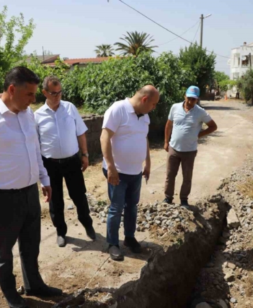 Gönen’de aşırı yağışa karşı önlem alınıyor