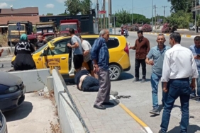 Gönen’de direksiyon başında rahatsızlanan sürücü faciaya sebep oldu