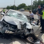 Gönen’de tek taraflı trafik kazası: 1 yaralı