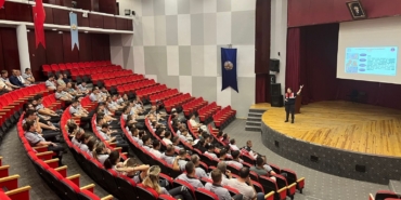 Güvenlik personeline KADES uygulaması anlatıldı