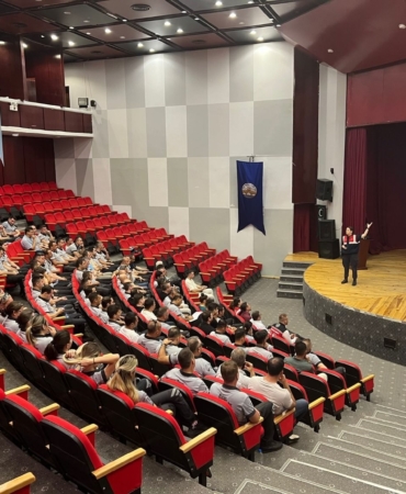 Güvenlik personeline KADES uygulaması anlatıldı