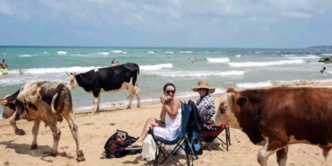 Halk plajları doldu, ’beach’lerde şezlonglar boş kaldı