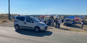 Hatalı sollama kazayla bitti