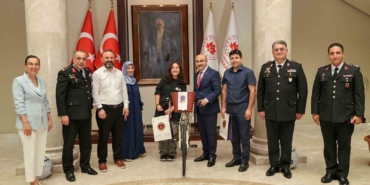 İl Jandarma Komutanı Aktemur’dan Vali Demirtaş’a ziyaret