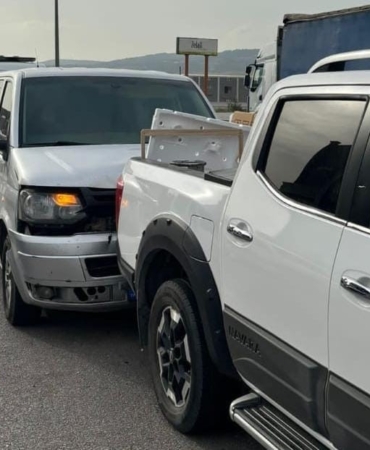 İnegöl’de 4 araç birbirine girdi