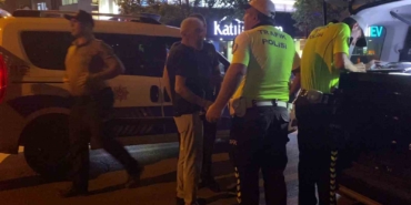 İnegöl’de polisin alkollü sürücüyle imtihanı