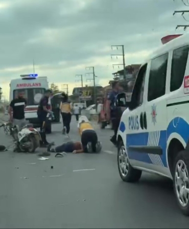 İşe gitmek için yola çıkan motosikletli kazada hayatını kaybetti