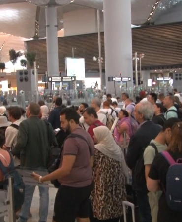 İstanbul Havalimanı’nda bayram yoğunluğu
