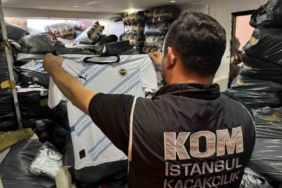 İstanbul’da 4 büyük kulübe ait 180 bin kaçak forma ele geçirildi