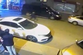 İstanbul’da sokak ortasındaki silahlı kavga kamerada: Evinde kendisini vurunca yakalandı